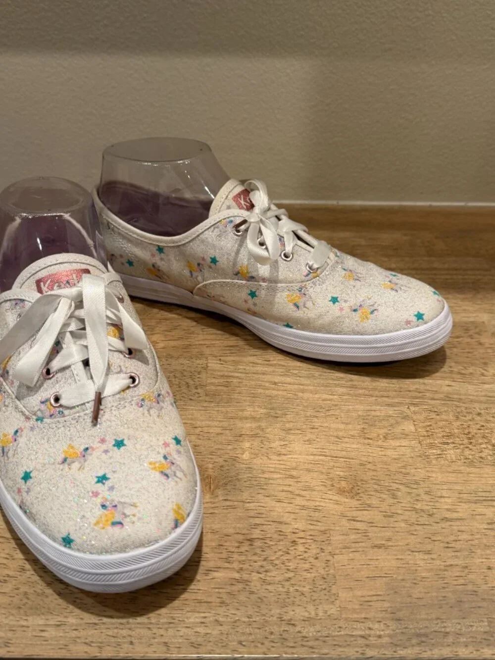 Keds x Sunnylife Champion Floral Print Sneakers White Pink Size 6